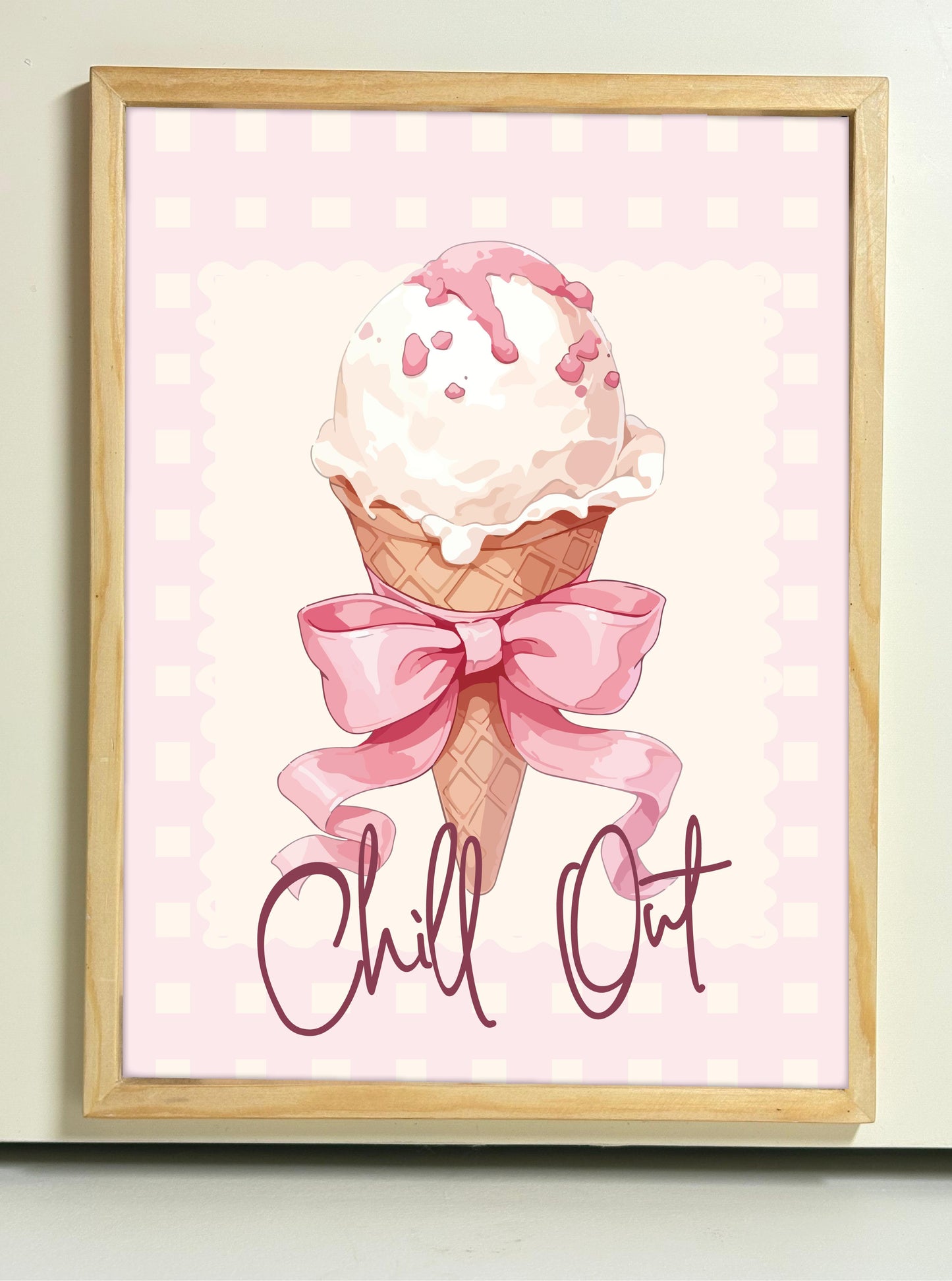 Chill Out - Wooden Frame