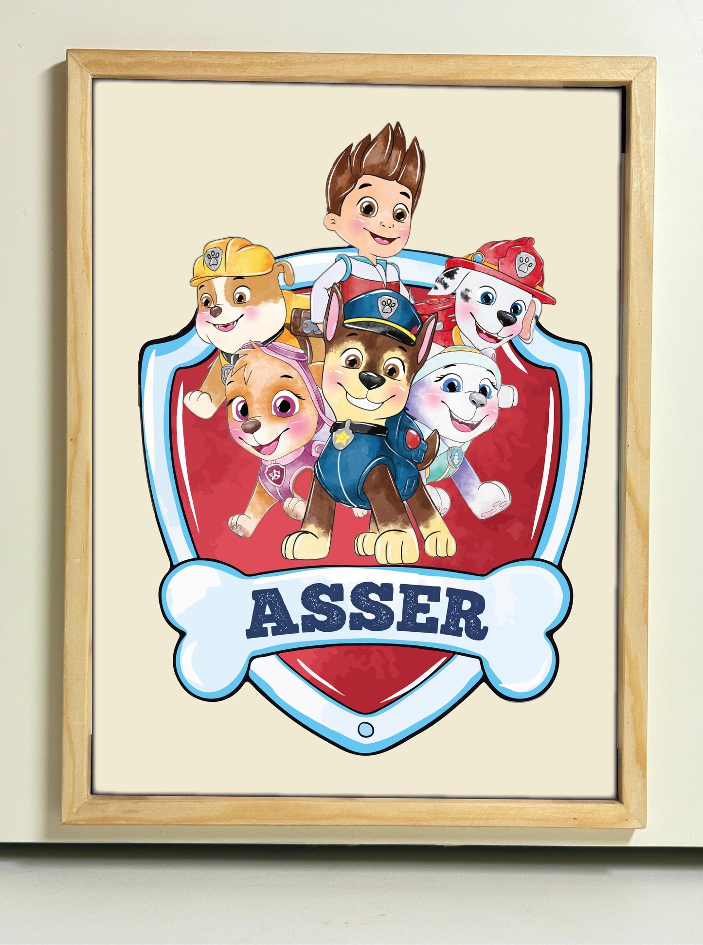 Paw Patrol - Wooden Frame