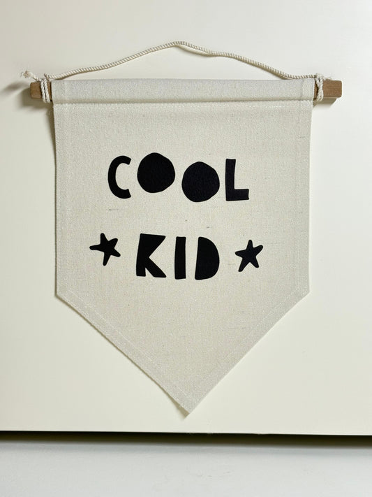 Cool Kid - Canvas Wall Hanging