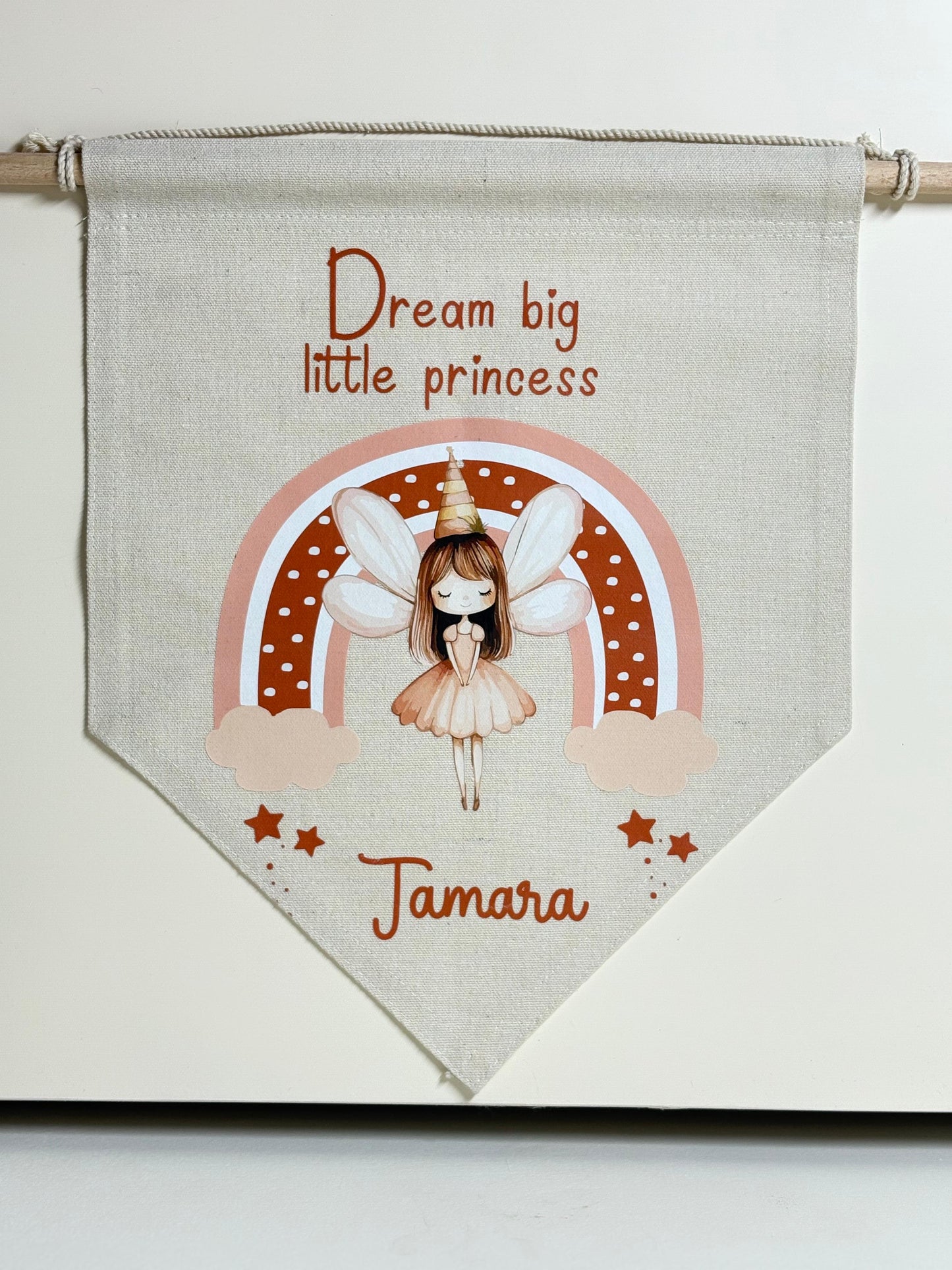 Dream Big Little Princess - Canvas Wall Hanging