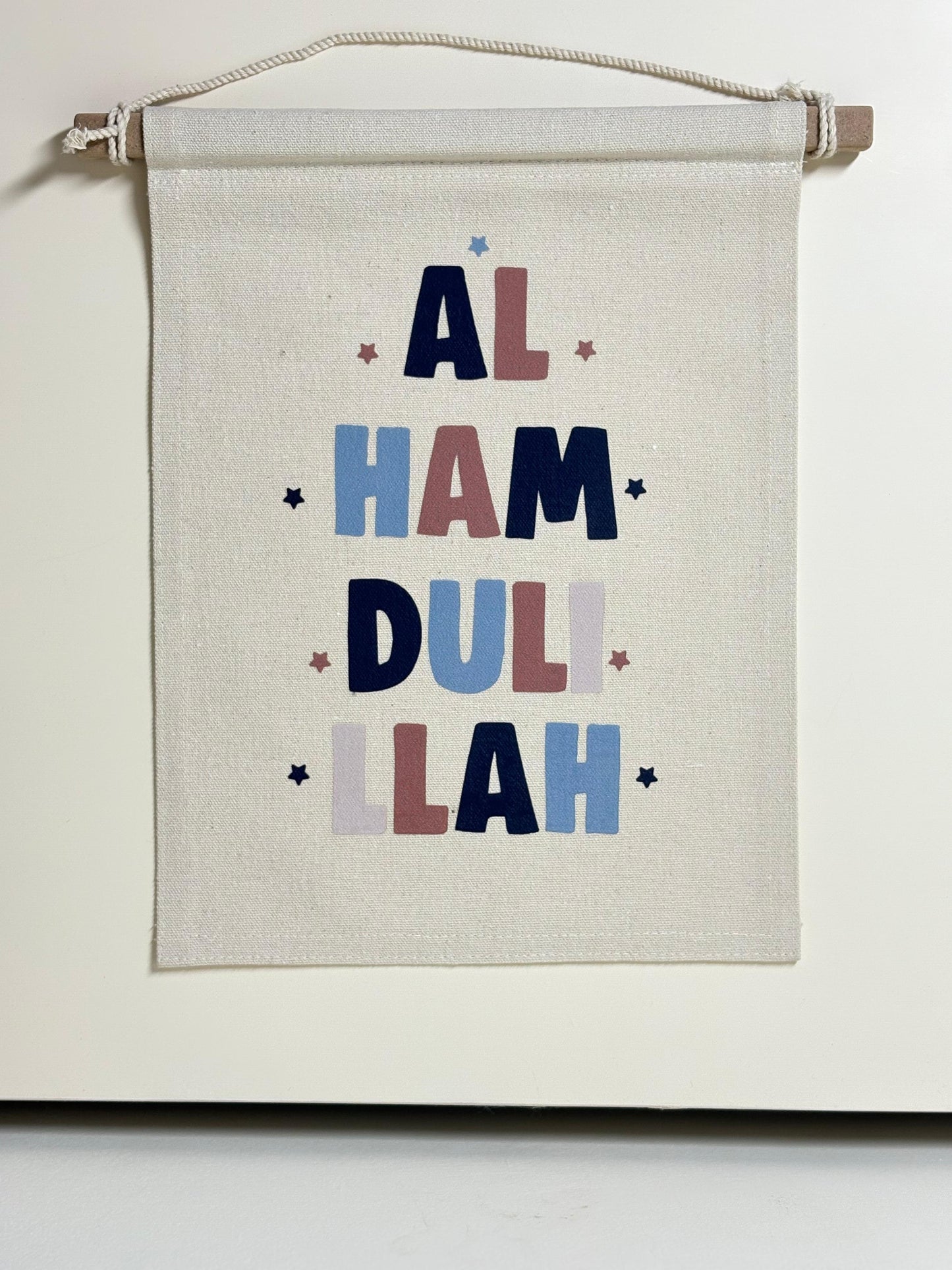Al Hamduliallah - Canvas Wall Hanging
