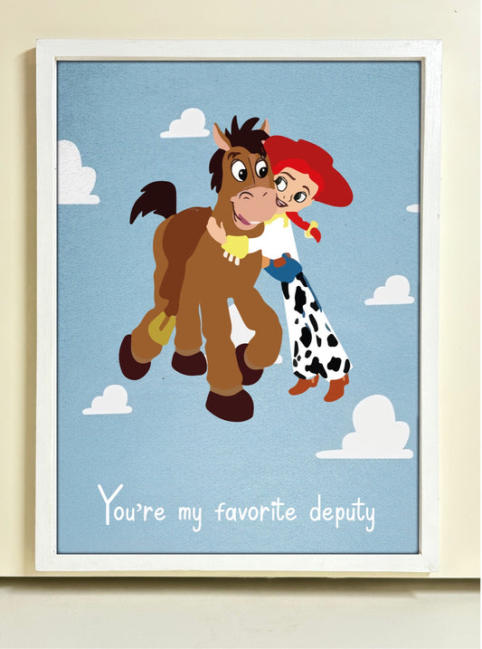 Toy story - Wooden Frame