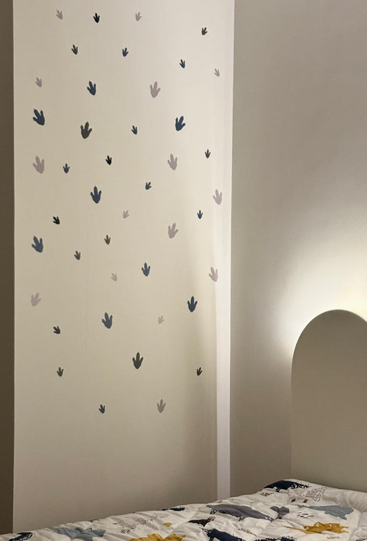 Dinosaurs Leg Prints - Wall Stickers