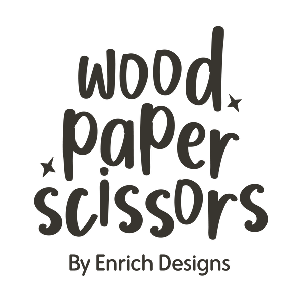 Wood Paper Scissors